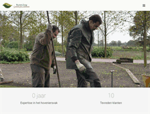 Tablet Screenshot of buiten-zorg.nl